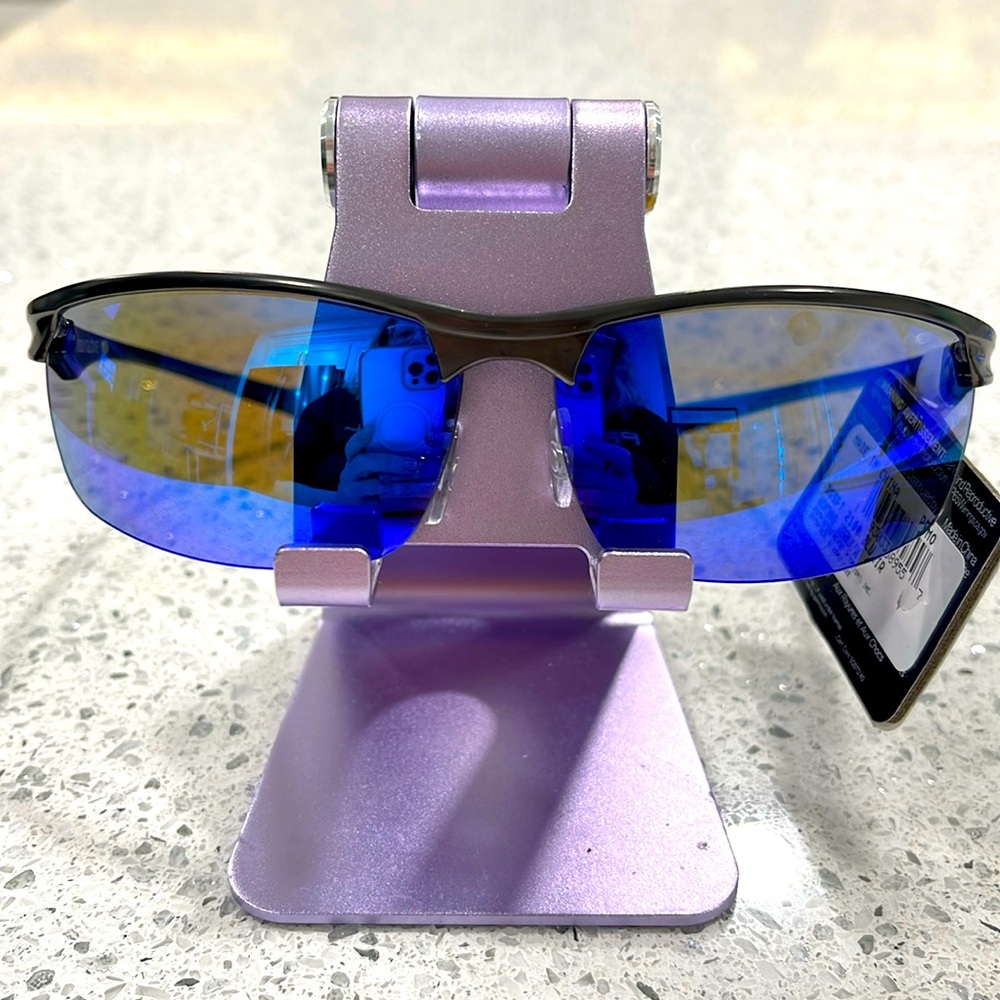 NWT BODY GLOVE MENS WOMENS SPORT SUNGLASSES COBALT-BLUE NON-SLIP FIT STUNNING!